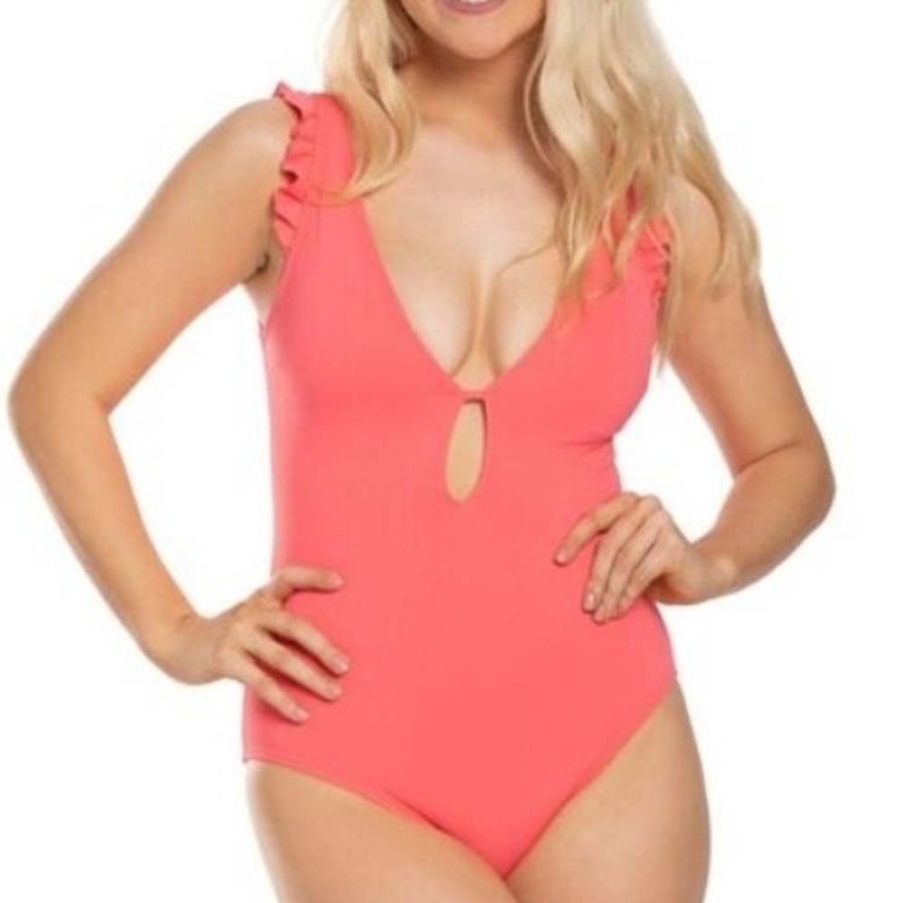 Kate Spade Vibrant Coral Swimwear